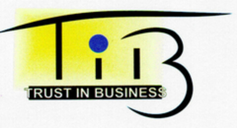 TiB TRUST IN BUSINESS Logo (DPMA, 23.08.2000)