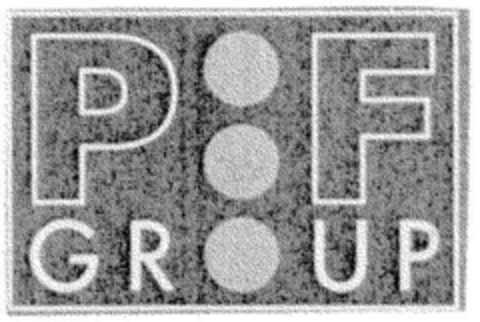 P F GROUP Logo (DPMA, 10/18/2000)