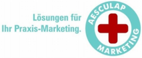 AESCULAP MARKETING Lösungen für Ihr Praxis-Marketing. Logo (DPMA, 21.08.2008)