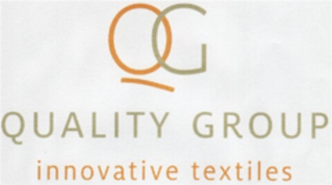 QG QUALITY GROUP innovative textiles Logo (DPMA, 30.07.2008)