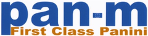 pan-m First Class Panini Logo (DPMA, 02/23/2009)