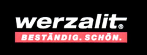 werzalit BESTÄNDIG.SCHÖN. Logo (DPMA, 12/01/2010)
