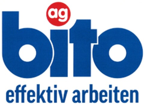 bito ag effektiv arbeiten Logo (DPMA, 11.05.2012)
