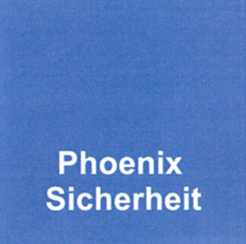 Phoenix Sicherheit Logo (DPMA, 28.10.2013)