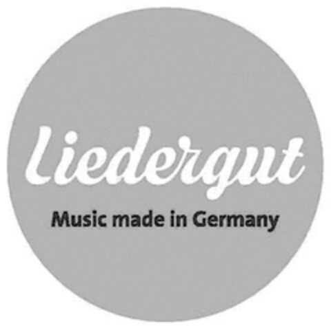 liedergut Music made in Germany Logo (DPMA, 06/06/2014)