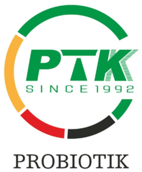 PTK SINCE 1992 PROBIOTIK Logo (DPMA, 15.09.2014)