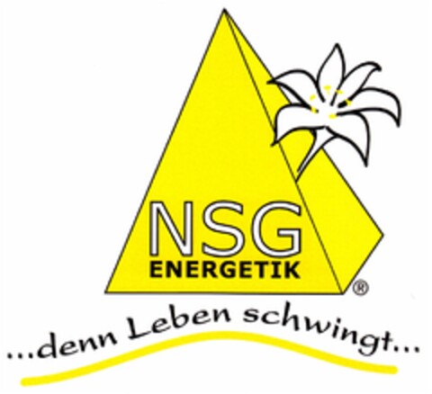 NSG ENERGETIK ...denn Leben schwingt... Logo (DPMA, 01.04.2014)