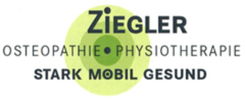 ZIEGLER OSTEOPATHIE PHYSIOTHERAPIE STARK MOBIL GESUND Logo (DPMA, 19.08.2015)