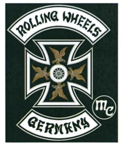 ROLLING WHEELS GERMANY MC Logo (DPMA, 12.05.2017)