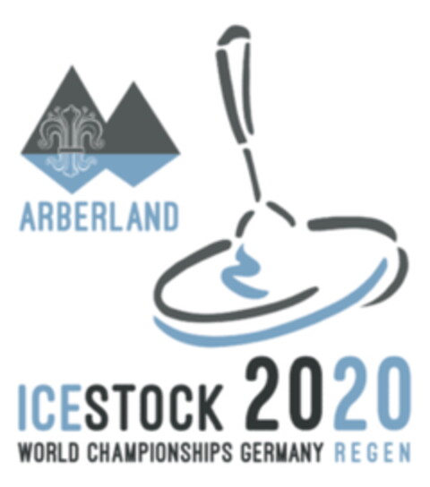 ARBERLAND ICESTOCK 2020 WORLD CHAMPIONSHIPS GERMANY REGEN Logo (DPMA, 09/04/2019)