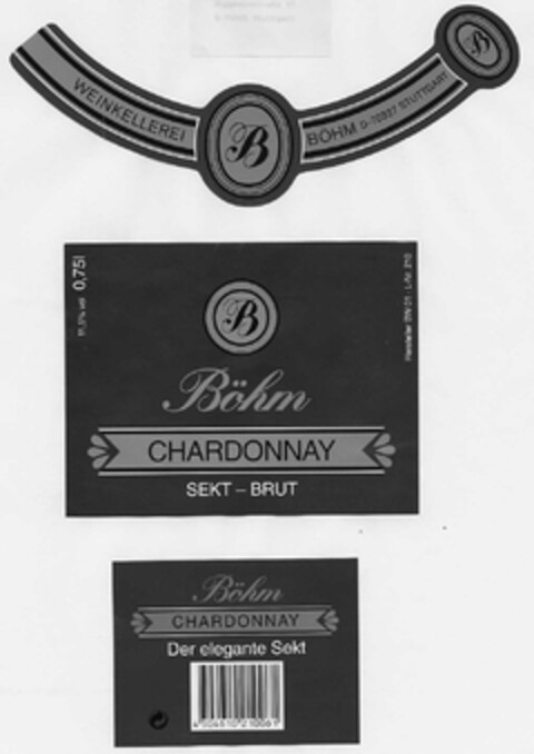 Böhm CHARDONNAY Logo (DPMA, 06.04.2002)