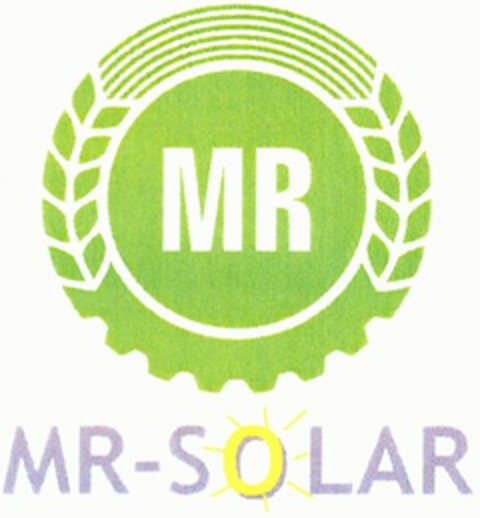 MR MR-SOLAR Logo (DPMA, 15.05.2003)