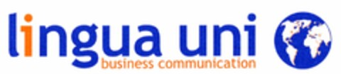 Lingua uni business communication Logo (DPMA, 03/02/2004)