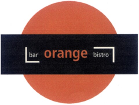 bar orange bistro Logo (DPMA, 21.04.2006)