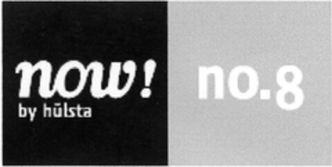 now! no.8 by hülsta Logo (DPMA, 09/06/2006)