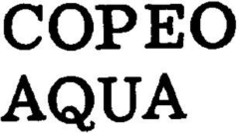 COPEO AQUA Logo (DPMA, 26.04.1995)