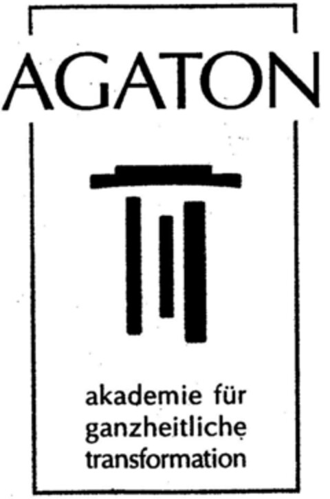 AGATON akademie für ganzheitliche transformation Logo (DPMA, 14.12.1995)