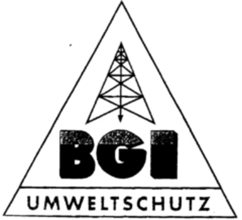 BGI UMWELTSCHUTZ Logo (DPMA, 14.02.1996)