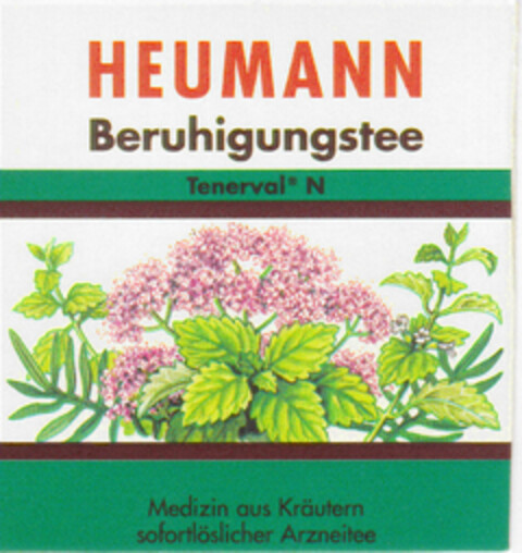 HEUMANN Beruhigungstee Logo (DPMA, 07/17/1996)