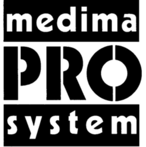 medima PRO system Logo (DPMA, 06/06/1997)