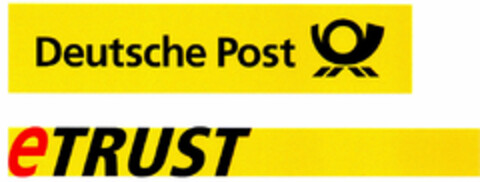 Deutsche Post eTRUST Logo (DPMA, 11.06.1999)