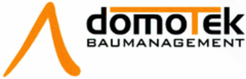 domoTek BAUMANAGEMENT Logo (DPMA, 23.12.1999)