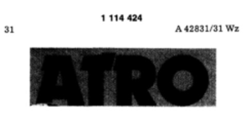 ATRO Logo (DPMA, 22.04.1987)