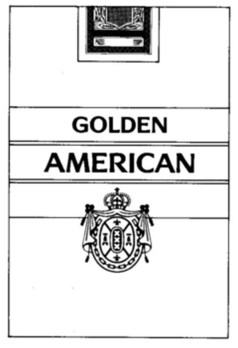 GOLDEN AMERICAN Logo (DPMA, 08/02/1991)