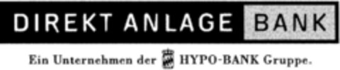 DIREKT ANLAGE BANK Ein Unternehmen der HYPO-BANK Gruppe Logo (DPMA, 08/30/1994)