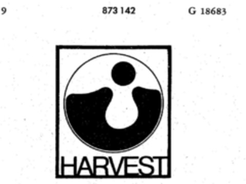 HARVEST Logo (DPMA, 25.04.1969)