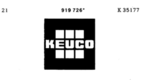 KEUCO Logo (DPMA, 31.12.1973)