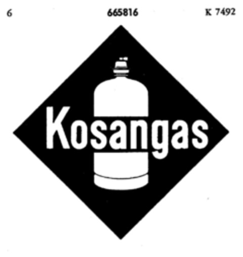 Kosangas Logo (DPMA, 28.11.1953)
