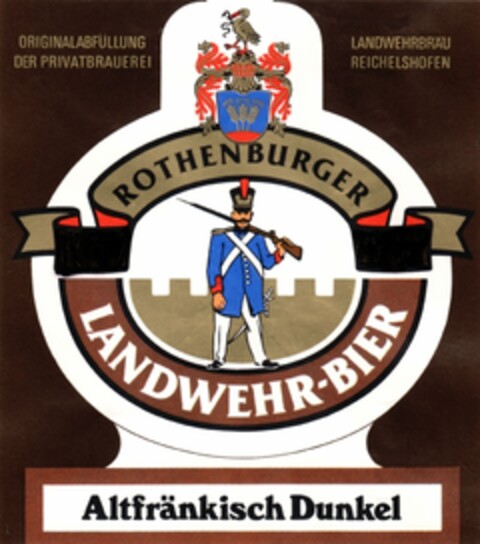 ROTHENBURGER LANDWEHR-BIER Logo (DPMA, 11/17/1978)