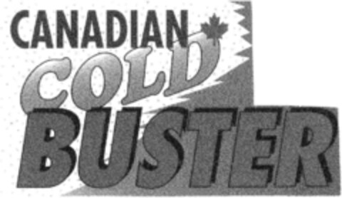 CANADIAN COLD BUSTER Logo (DPMA, 29.05.1992)