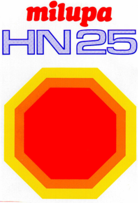 milupa HN 25 Logo (DPMA, 01/27/1984)