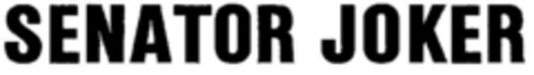 SENATOR JOKER Logo (DPMA, 11.01.1985)