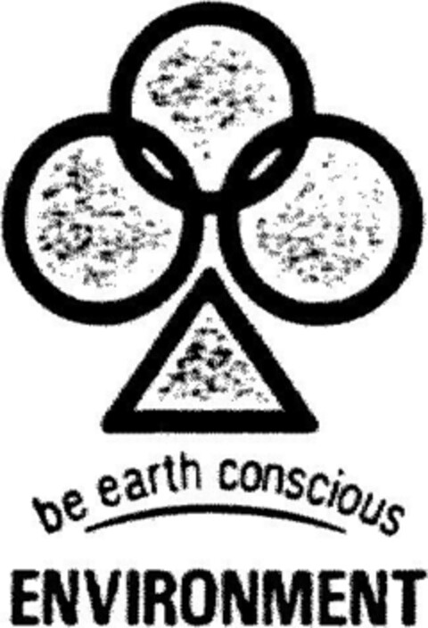 be earth conscious ENVIRONMENT Logo (DPMA, 27.09.1994)