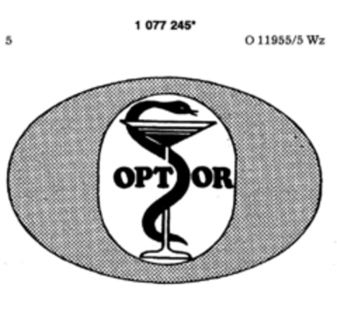 OPT OR Logo (DPMA, 01/21/1985)