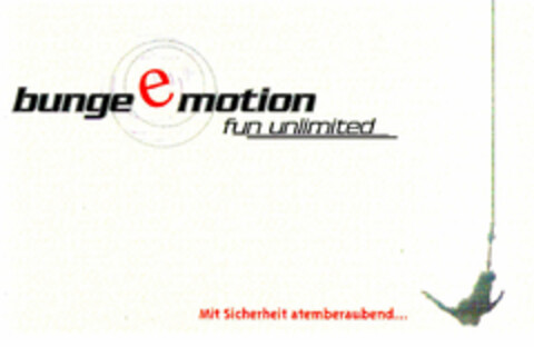bungeemotion fun unlimited Logo (DPMA, 01.03.2000)