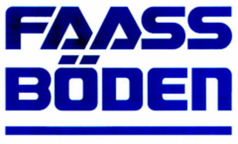 FAASS BÖDEN Logo (DPMA, 17.05.2000)