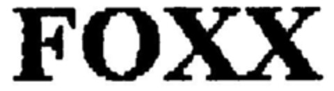 FOXX Logo (DPMA, 12.09.2000)