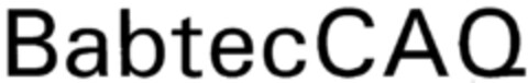 BabtecCAQ Logo (DPMA, 10.11.2000)