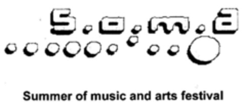 S.o.m.a. Summer of music and arts festival Logo (DPMA, 03/16/2001)