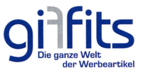 giffits Die ganze Welt der Werbeartikel Logo (DPMA, 11.11.2008)