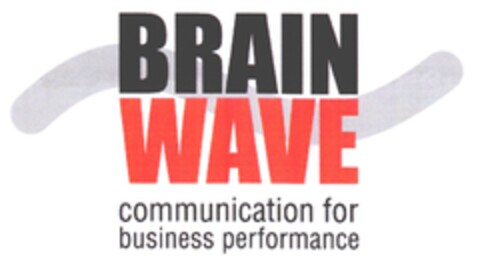 BRAIN WAVE communication for business performance Logo (DPMA, 26.10.2011)