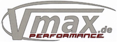 Vmax.de PERFORMANCE Logo (DPMA, 08.11.2012)