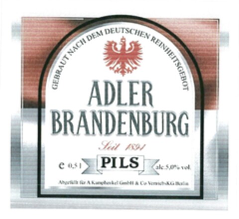 ADLER BRANDENBURG Logo (DPMA, 07.05.2015)