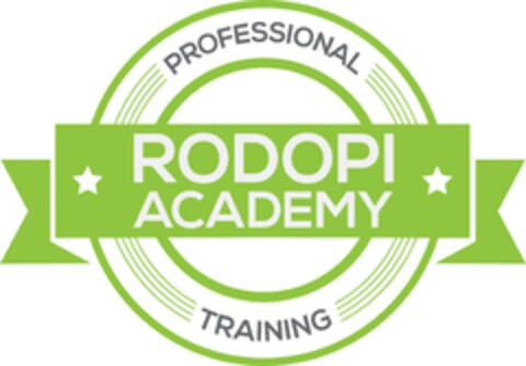 RODOPI ACADEMY PROFESSIONAL TRAINING Logo (DPMA, 08/04/2022)