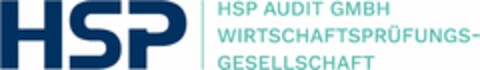 HSP | HSP AUDIT GMBH WIRTSCHAFTSPRÜFUNGSGESELLSCHAFT Logo (DPMA, 06/03/2023)