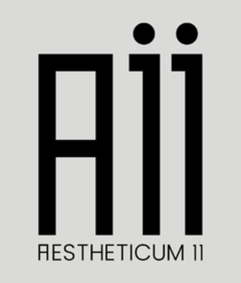 Aii AESTETICUM 11 Logo (DPMA, 28.05.2024)